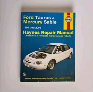 🌟 VG Ford Taurus & Mercury Sable 1996-2001 Haynes Manuals 36075 - Picture 1 of 3
