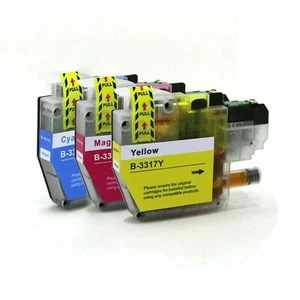 3x Generic LC3317 Colour Ink Cartridge For Brother MFC J6930dw J6730dw J6530dw - Picture 1 of 4