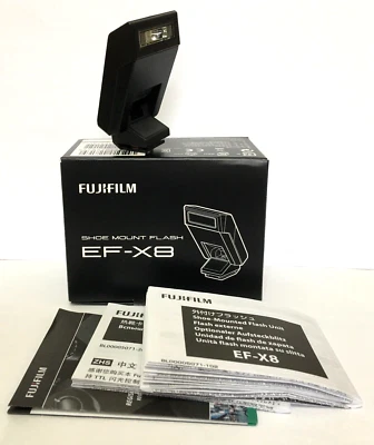 Genuine Fujifilm EF-X8 Shoe-mount Flash - Image 1 of 4