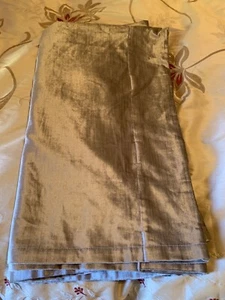 West Elm Luster Drape 108” Silver Gray Crushed Velvet (1) Curtain Panel READ - Picture 1 of 3