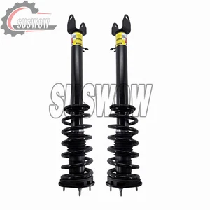 Pair Front Coil Spring Shock Struts Assemblies For Tesla Model S P85 2011-16 RWD - Picture 1 of 24