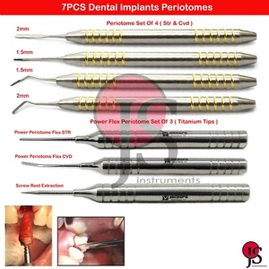 Dental Flex Periotome Tooth Extraction Atraumatic Periodontal Ligament Implant - Picture 1 of 8