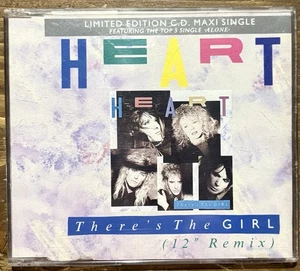 Heart / There’s The Girl (12” Remix) - LIMITED EDITION CD MAXI SINGLE 1987 UK - Picture 1 of 3