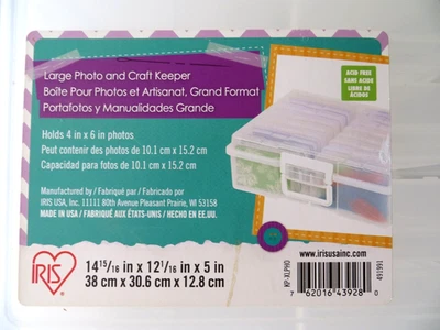 Estuche grande para guardián de fotos y artesanías 4x6 sin ácido, 16 estuches en el interior Foto 1 de 4