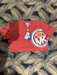 T Shirt Michael Kors X Ellesse Limited Edition Cropped Top - Picture 1 of 5