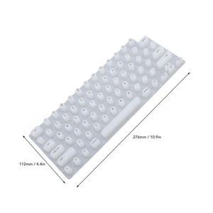 Keyboard Cover Widely Compatible Raised Keyboard Cover For Long Nails For - Photo 1/12