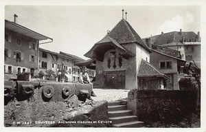 Suisse - GRUYÈRES (FR) Anciennes mesures et calvaire - Ed. Ch. Morel 2687 - Imagen 1 de 2