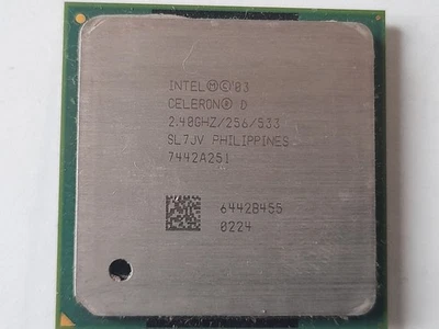 processor Intel SL7JV Celeron D 2.4ghz / socket 478 - Image 1 of 3