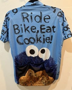 Brainstorm Gear Sesamstraße Krümelmonster Herren Radtrikot mit durchgehendem Reißverschluss Medium - Bild 1 von 14