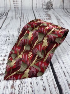 Vtg J Garcia Oak Tree Silk Necktie Limited Edition Abstract Collection Forty - Picture 1 of 7