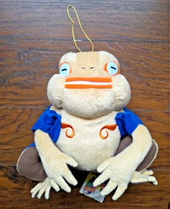 Naruto Gamatatsu Toad Frog Plush Toy 9" w/ Tag Shonen Jump (2002) - Picture 1 of 8