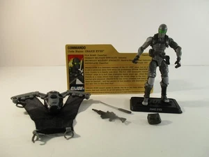 2008 25TH ANNIVERSARY HASBRO G.I JOE COBRA SNAKE EYES FROM RESOLUTE 7 PACK - Picture 1 of 8