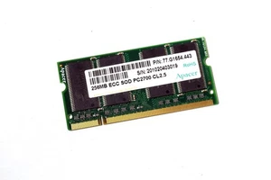 Apacer 77.G1654.443 256MB SOD PC2700 CL2.5 Memory RAM - Picture 1 of 1