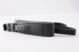 **MINT** Contax Genuine Gray Leather Neck Camera Strap For Contax G1 G2 FromJPN - Picture 1 of 9