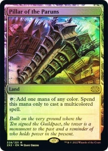 Pillar of the Paruns FOIL - 328/331 - Rare - 2X2 Double Masters 2022 MTG - Picture 1 of 1