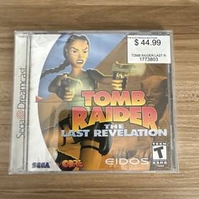 Tomb Raider: The Last Revelation (Sega Dreamcast, 2000) New Sealed See Pics