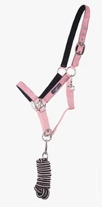 QHP TURNOUT COLLECTION HEAD COLLAR SET HALTER AND LEAD ROPE *SALE* RRP Â£22 - Picture 1 of 3