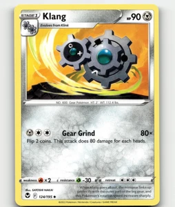 Pokemon Klang 124/195 Silver Tempest quasi nuovo/m - Foto 1 di 1
