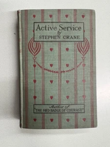 Rare Books, Active Service, Stephen Crane, George M. Hill Company - Picture 1 of 3
