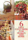 D112856 6 Free Postcards from Woman and Home. Multi View