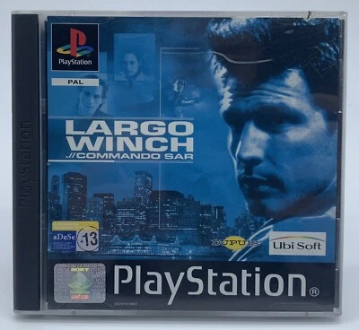 Largo Winch Command Sar PS1 PSX PLAYSTATION 1 Working PAL Ubisoft Complete - Image 1 of 4