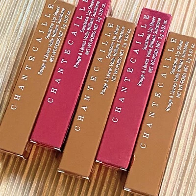 CHANTECAILLE choose SUNSTONE LIP SHEER EMPOWER OPTIMISM LIPSTICK FULL SIZE - Image 1 of 2