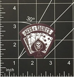 Aces & Eights - Vinyl Sticker Dead Man's Hand Durable Waterproof Sunproof - Picture 1 of 1