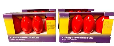 16 Light Keeper Pro Replacement Red C9 Bulbs For Christmas String Lights - Image 1 of 4