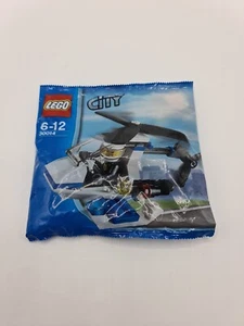 Lego 30014 Lego City Polizeihubschrauber mit Minifigur - Neu & OVP - Bild 1 von 2