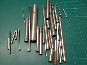 2,6 kg verschiedene Silberstahl 1/8" - 7/8" siehe Fotos - Bild 1 von 8