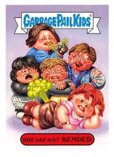 2018 Garbage Pail Kids We Hate the 80s MOVIES  4a Breakfast BENDER