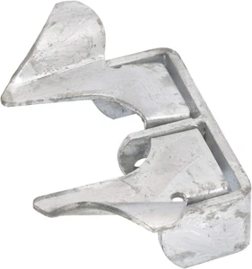 Cierre de horquilla mariposa puerta de montaje en pared - horquilla de 1-3/8", eslabón de cadena puerta de valla Hardwa - Imagen 1 de 12