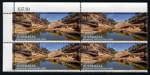 2025 Ancient Lands Mutawintji National Park NSW ULC Value Block of Four Mint - Picture 1 of 1