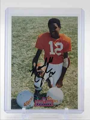 RANDALL CUNNINGHAM 1992 PRO LINE PROFILES CERTIFIEDD AUTOGRAPH AUTO #NNO - Image 1 of 2