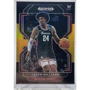 Jalen Williams 2022-23 Panini Prizm Draft Picks RC Black Gold Prizm /5 - Picture 1 of 2