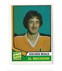 1974-75 O-Pee-Chee #301 Al MacAdam RC EX - Picture 1 of 2