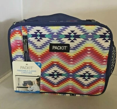 Packit Freezable Classic Lunchbox - Multi-Color Geometric  - Image 1 of 4