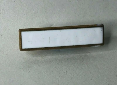 1960's School House Badge White Enamel badge 26 x 7 mm  - Image 1 of 3