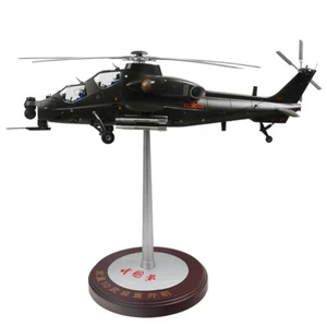 1: 24 Chinese Z-10 Armed Helicopter Alloy Model Military Model - Picture 1 of 18