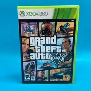 Grand Theft Auto V (Microsoft Xbox 360, 2013) w/ Manual and Both Discs - Picture 1 of 5
