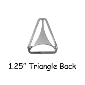 1.25" Triangle Back Slide Adjusters - Suspender Clips / Hardware - Picture 1 of 3