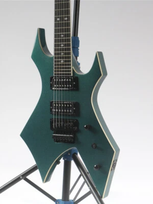 7弦Warlock Extreme电吉他实心琴身Floyd Rose Bridge快速发货 — 第 1/4 张图片