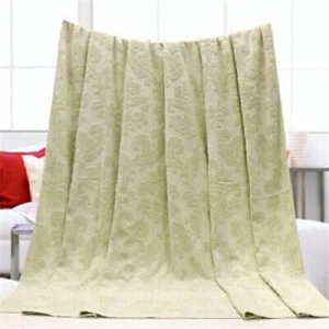 Chinese towel blanket traditional craft 100% cotton soft blanket throws relief - Picture 1 of 20