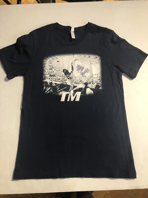 Camisa autografiada por Ron Baechle toalla de hockey St. Louis Blues - mediana - usada en excelente estado Foto 1 de 4