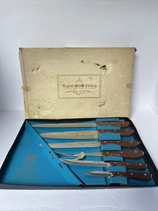 Regent Swords Lightning Edge Stainless 6 Piece Cutlery Carving - Picture 1 of 6