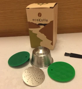 Stainless Steel Refillable Reusable Coffee Capsule For Dulce Gusto Lumio BNIB - Picture 1 of 1