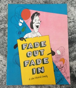 CAROL BURNETT FADE OUT FADE IN, una nueva comedia musical, programa de recuerdos de Broadway - Imagen 1 de 7