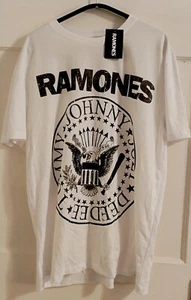 T-shirt/Rockband iconica Ramones/Adios Amigo Tour 1995/nuova/con licenza/taglia: L - Foto 1 di 3