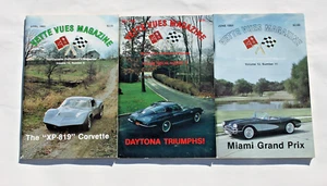 3 VETTE VUES MAGAZINES Chevy Corvette Vtg Issues - Apr, May, June - 1984 - Picture 1 of 1