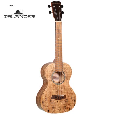 Islander by Kanile'a MAT-4 Spalted Maple Traditional Tenor Ukulele - Natural - Image 1 of 3